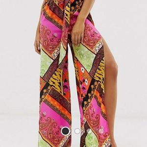 Asos wide leg beach pants